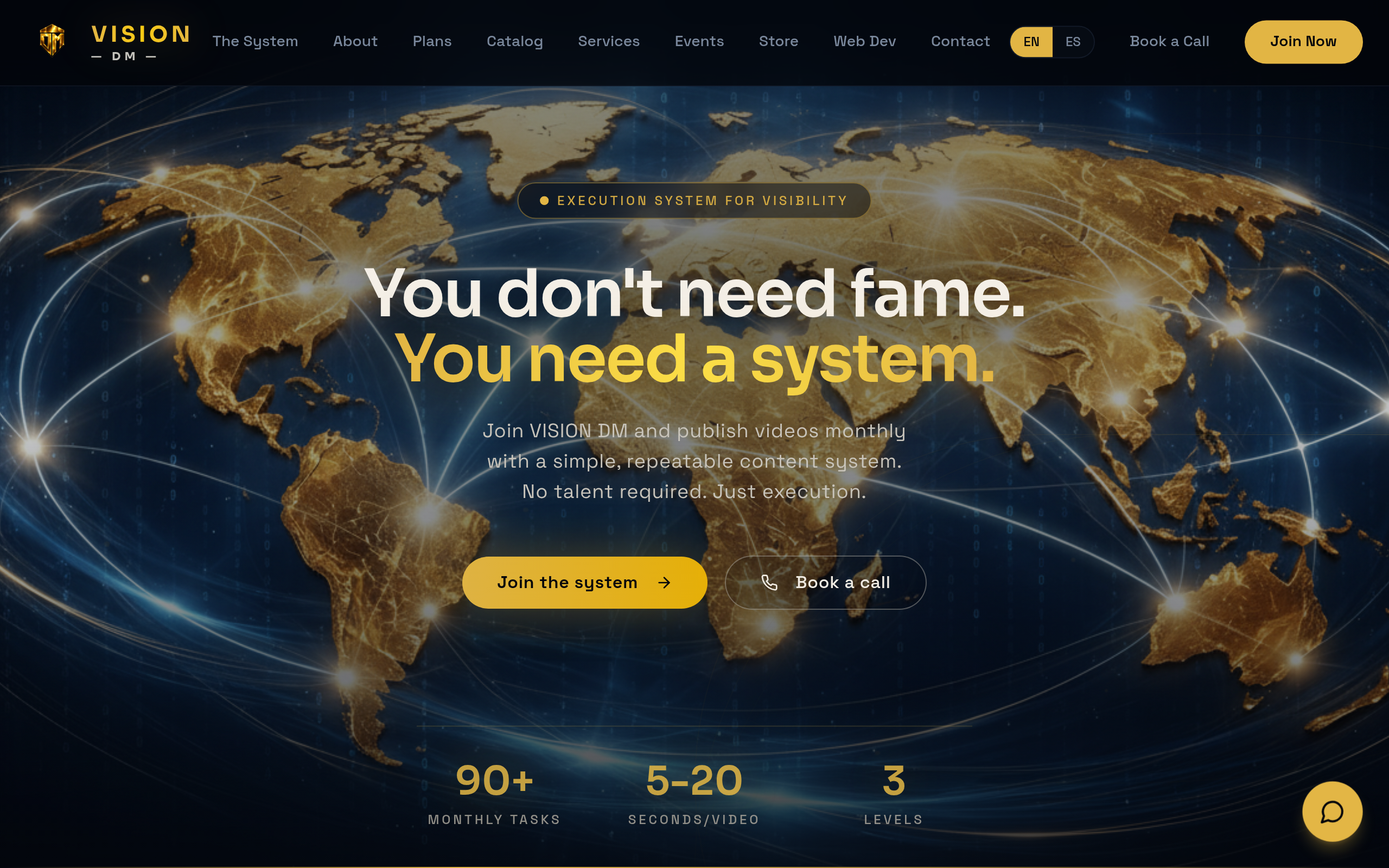 Via Dm DM Vision | Build Visibility Through Execution